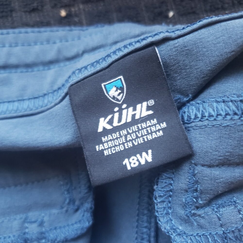 Kuhl Blue Cropped Pants/shorts Size 18W